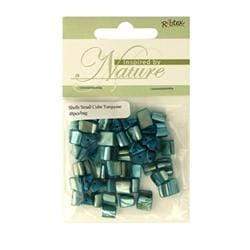 AussieSuperStore Jewellery Making Supplies Bead Shell Cube (in 3 colours) Bead Shell Cube | Jewellery Making Beads | Jewellery Making Supplies